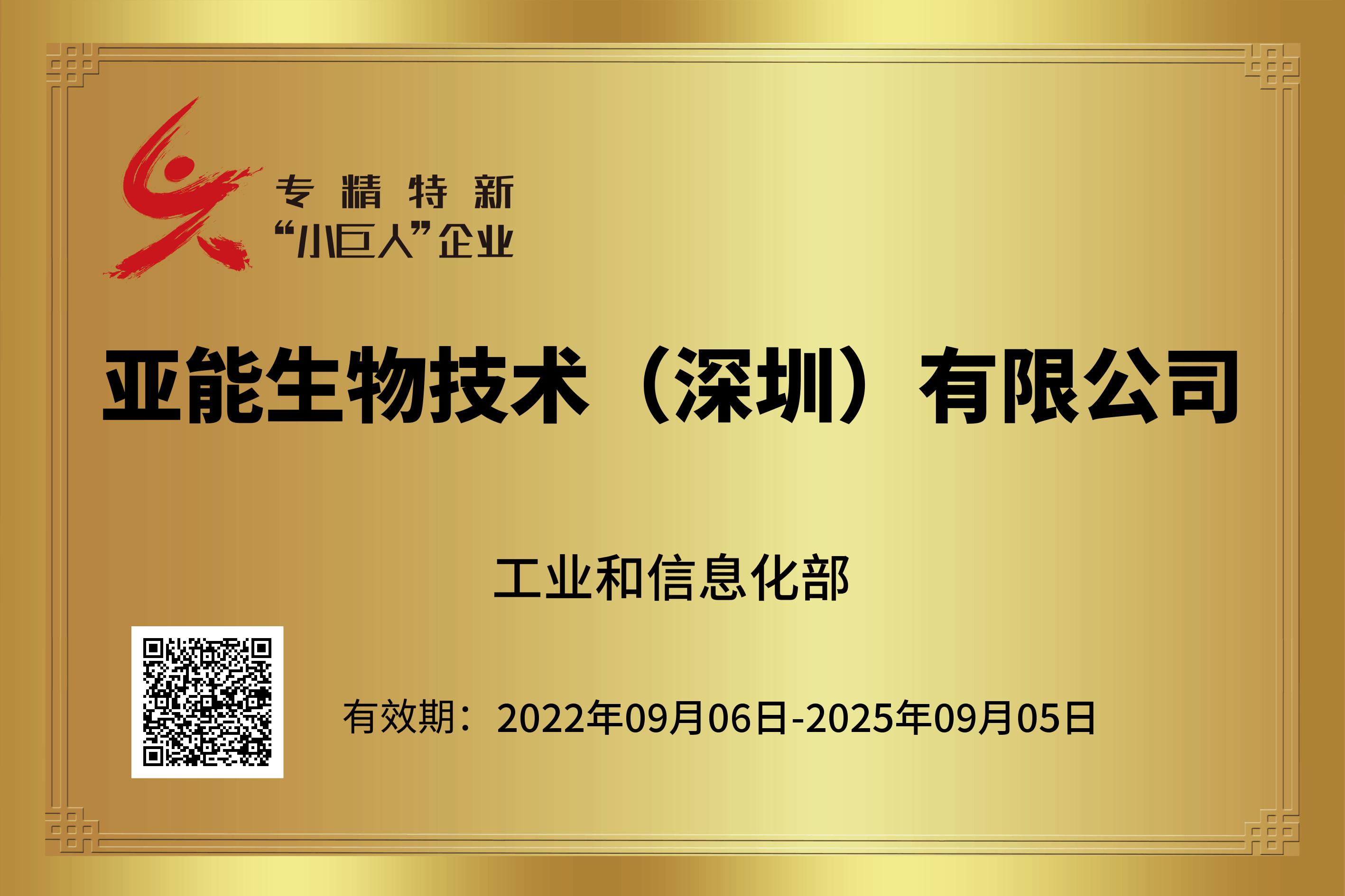 專(zhuān)精特新小巨人